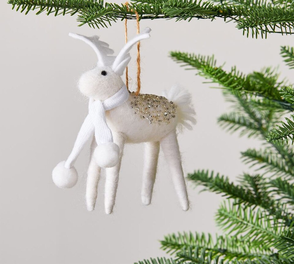 Felt Forest Animal Ornament Pottery Barn Australia